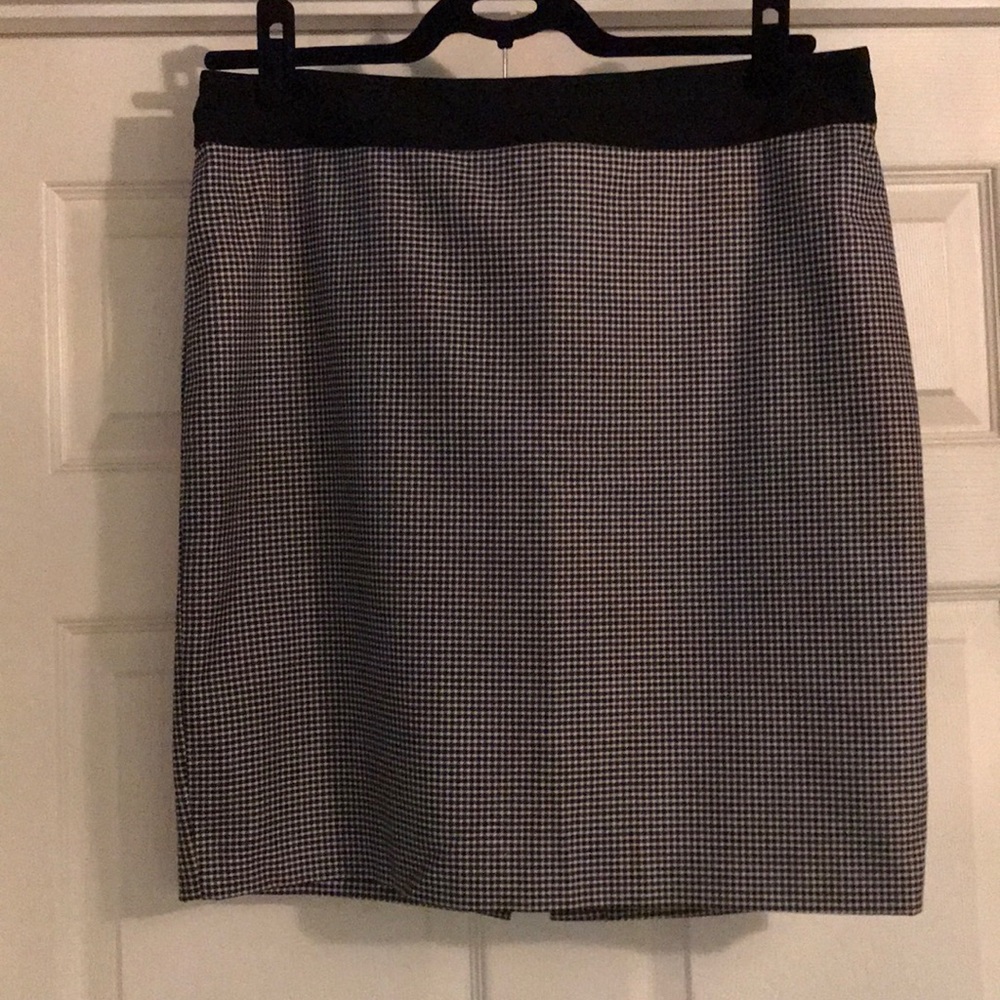 Checkered skirt